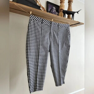 NWT || SONCY || checkered crop pants